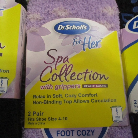 Dr. Scholl's Socks Bundle Variety 10 Pack Womens 4-10 Multicolor Spa Low Cut - Picture 5 of 14
